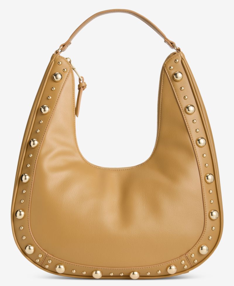 Kyel Studded Hobo Bag