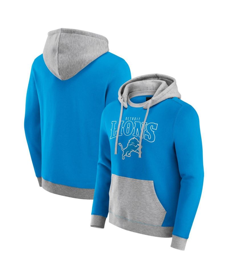 Darius Rucker Collection by Men's Blue Detroit Lions Coaches Hoodie