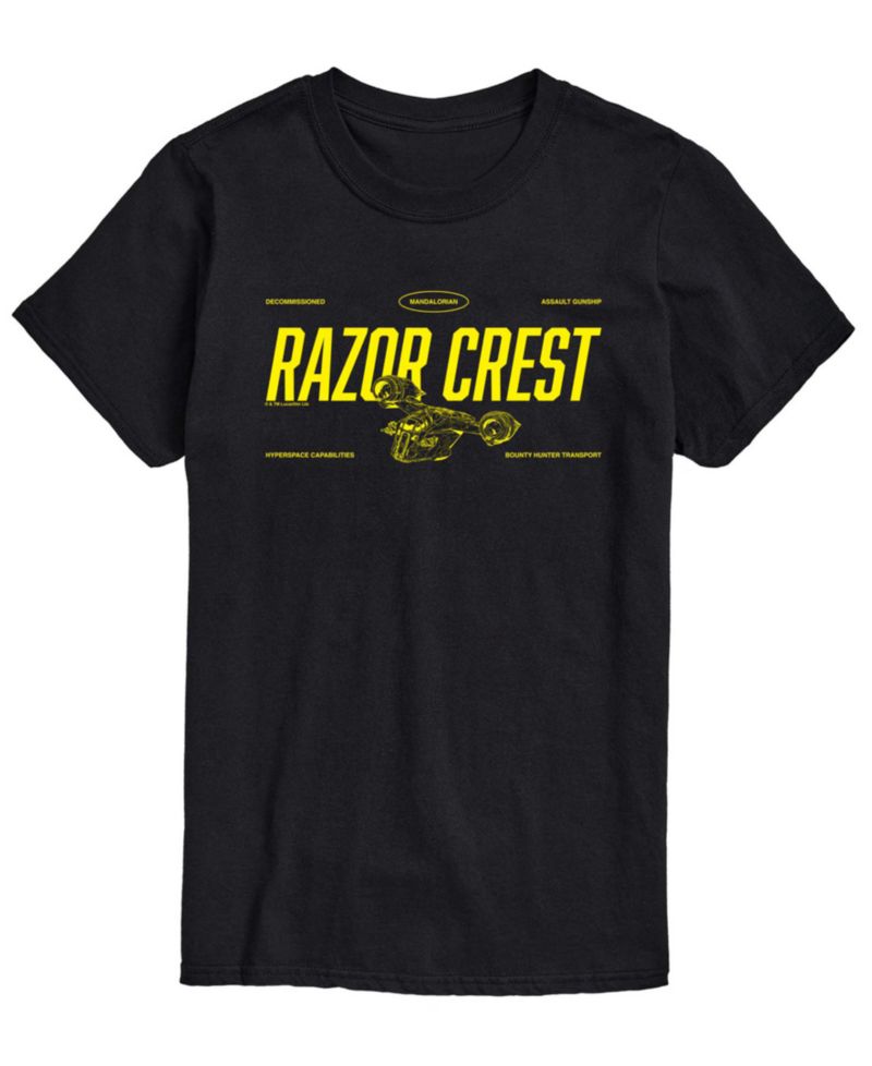 Men's The Mandalorian & Grogu Razor Crest Graphic T-Shirt