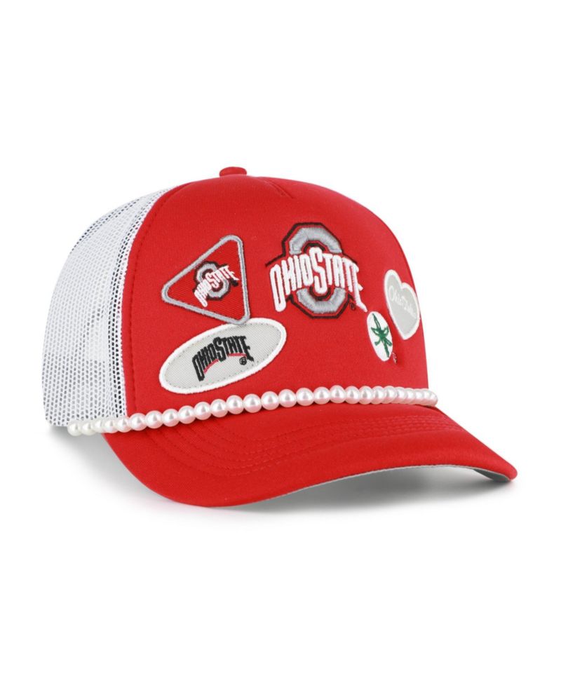 Men's '47 Scarlet/White Ohio State Buckeyes Rally On Hitch Adjustable Hat