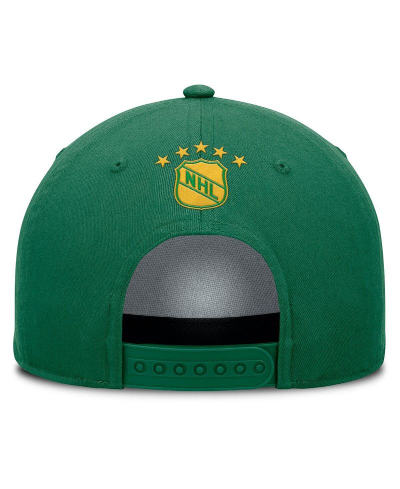 Men's Kelly Green Minnesota North Stars Decades Collection A-Frame Rope Adjustable Hat