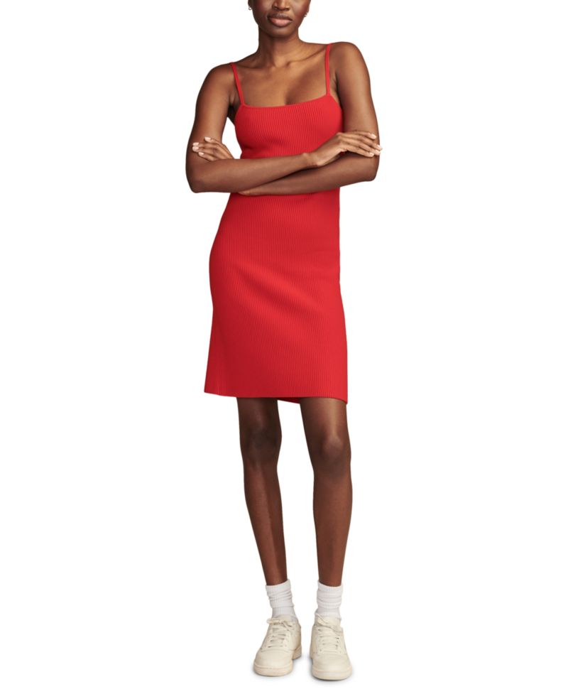 Women's Rib-Knit Mini Dress