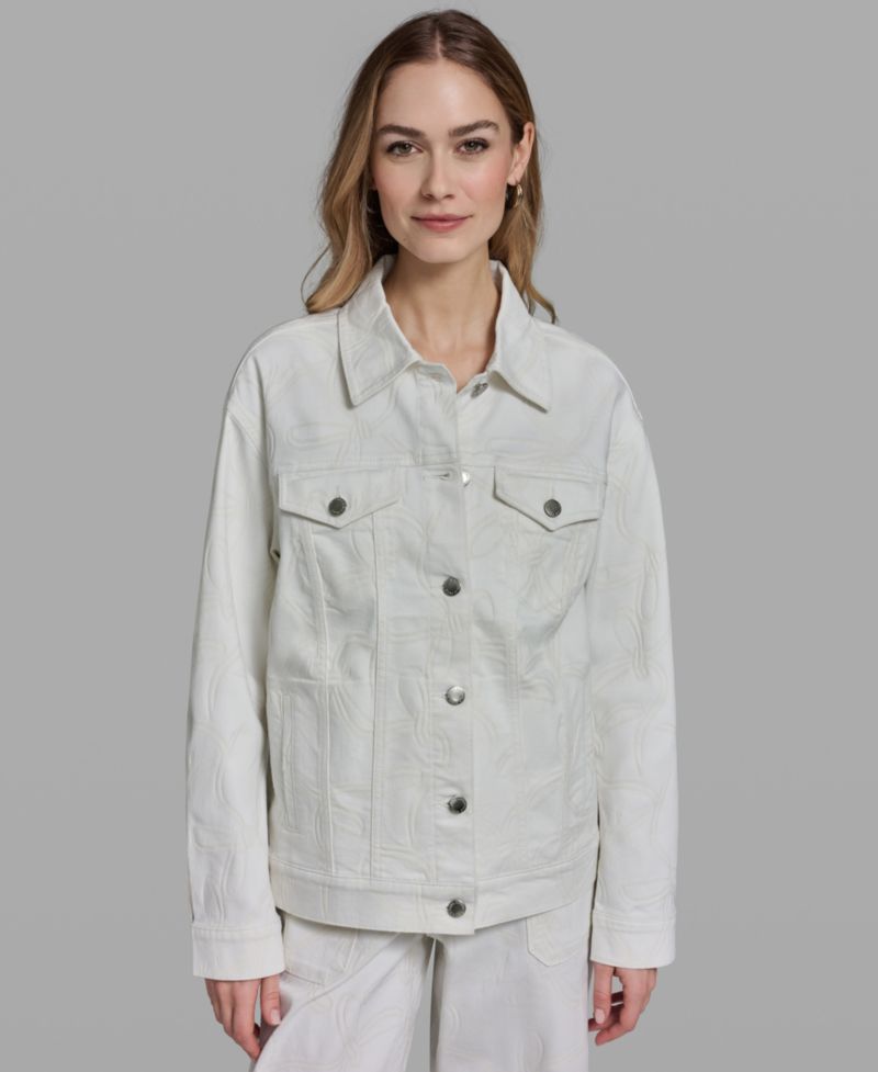 Women's Long-Sleeve Collared Jacket