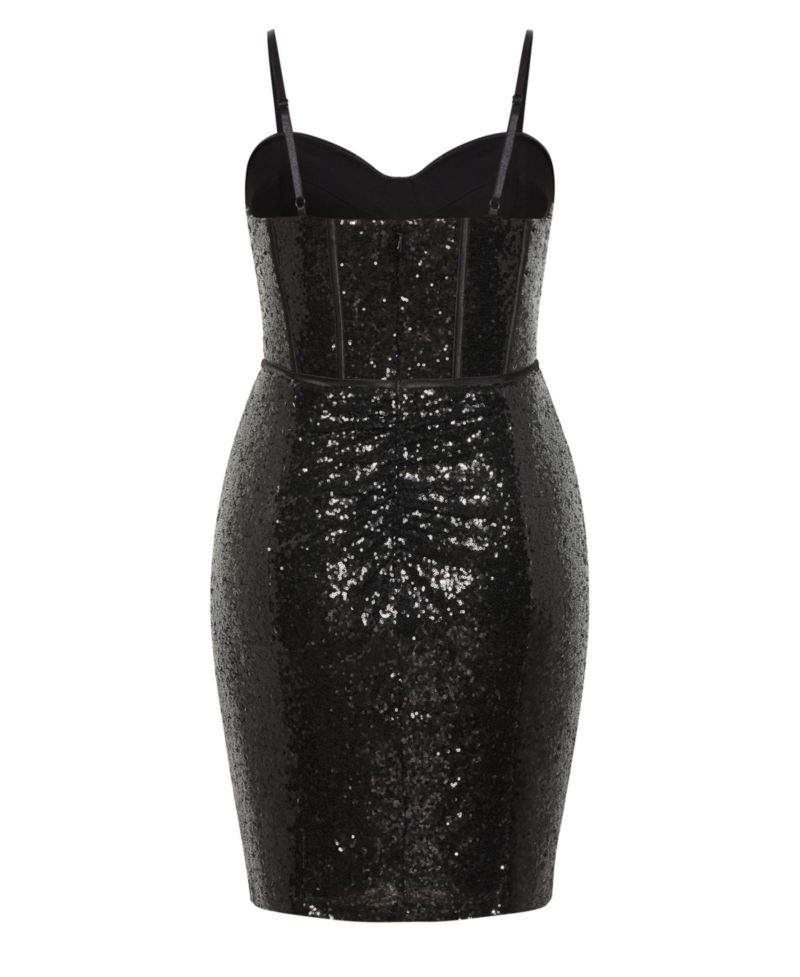 Plus Size Girly Sequin Dress