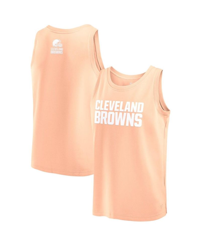 Men's Light Pink Cleveland Browns Elements Tank Top
