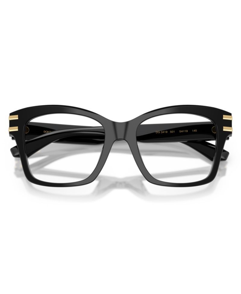 Woman Square Plastic DG3419 Eyeglasses