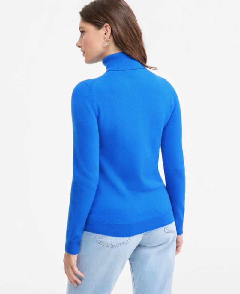 Petite Cashmere Turtleneck Sweater
