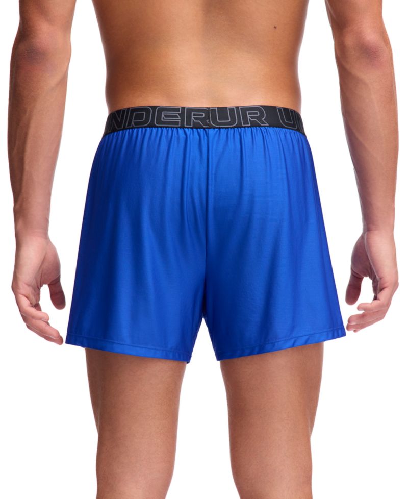 Men's 3-Pk. Solid Performance Tech Mesh 6" Boxers