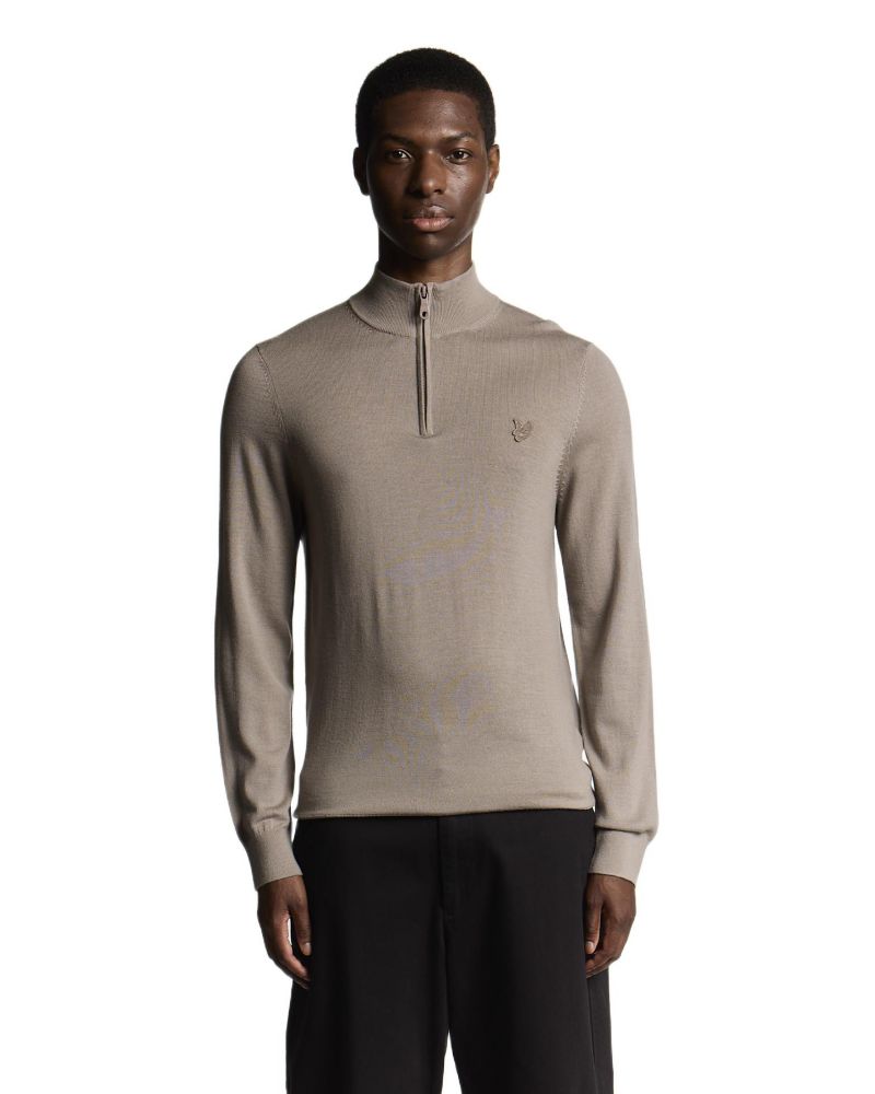 Men's Eagle Merino Quarter Zip Sweater