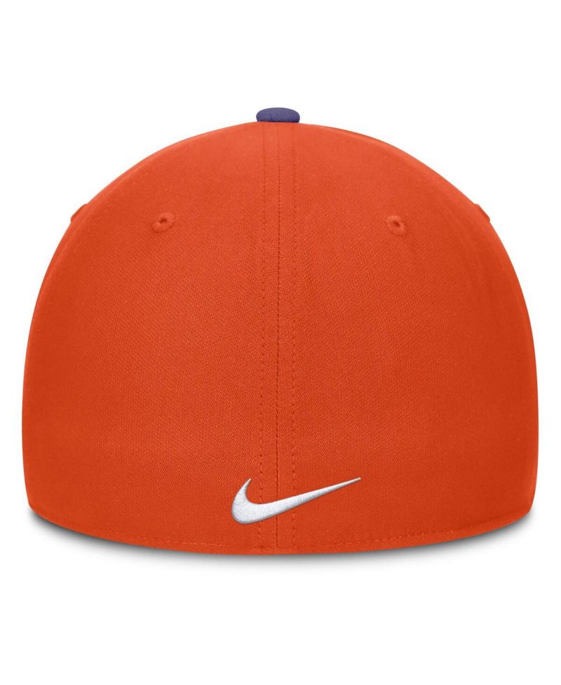 Men's Purple/Orange Clemson Tigers 2025 Sideline Rise Local Performance Flex Hat