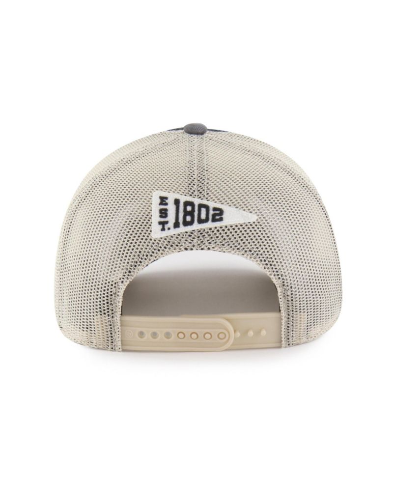 Men's and Women's '47 Charcoal Army Black Knights Egremont Well-Worn Adjustable Trucker Hat
