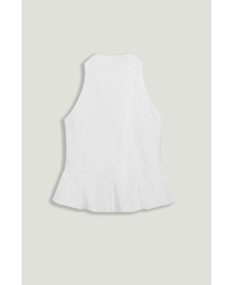 Women's Sleeveless Sculpted Shirt