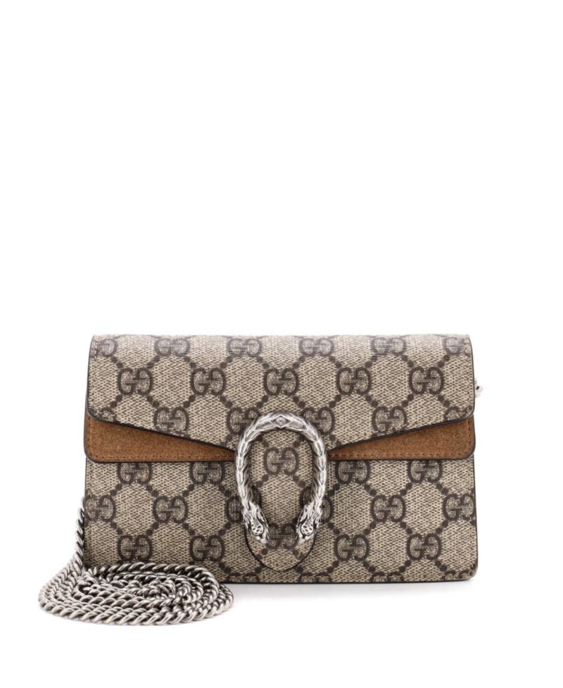 Super Mini Dionysus Bag GG Coated Canvas