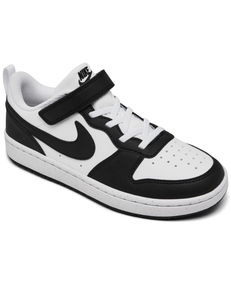 Little Kids' Court Borough Low Recraft Fastening Strap Casual Sneakers from Finish Line