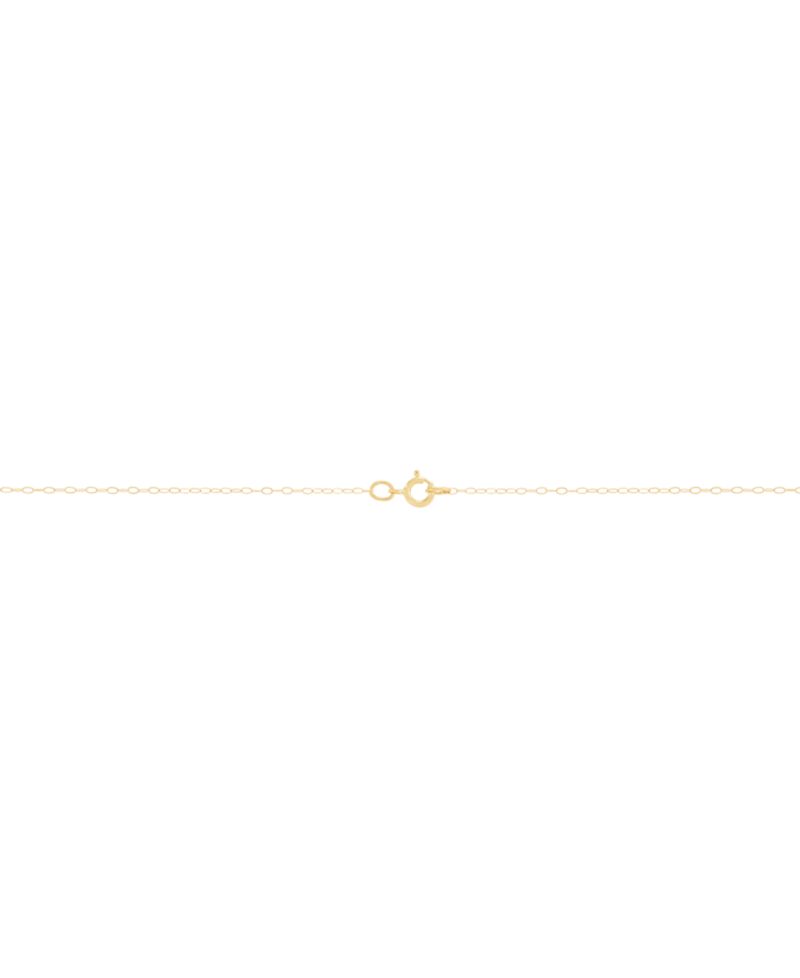 Macy's Back-to-Back Double Heart Pendant Necklace in 10k Yellow Gold
