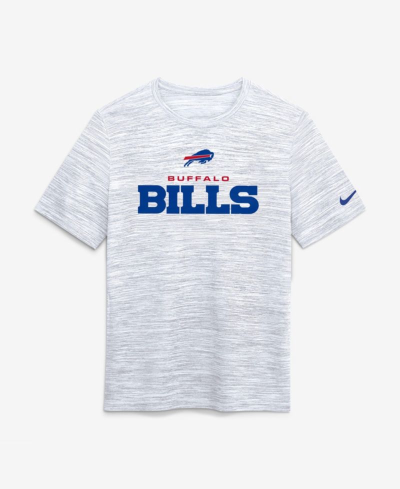 Men's Ash Buffalo Bills Velocity Endurance Run Dri-FIT T-Shirt