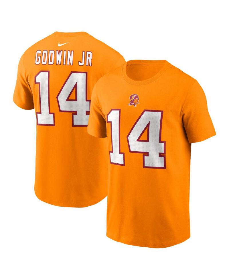 Men's Chris Godwin Jr. Orange Tampa Bay Buccaneers Player Name & Number T-Shirt