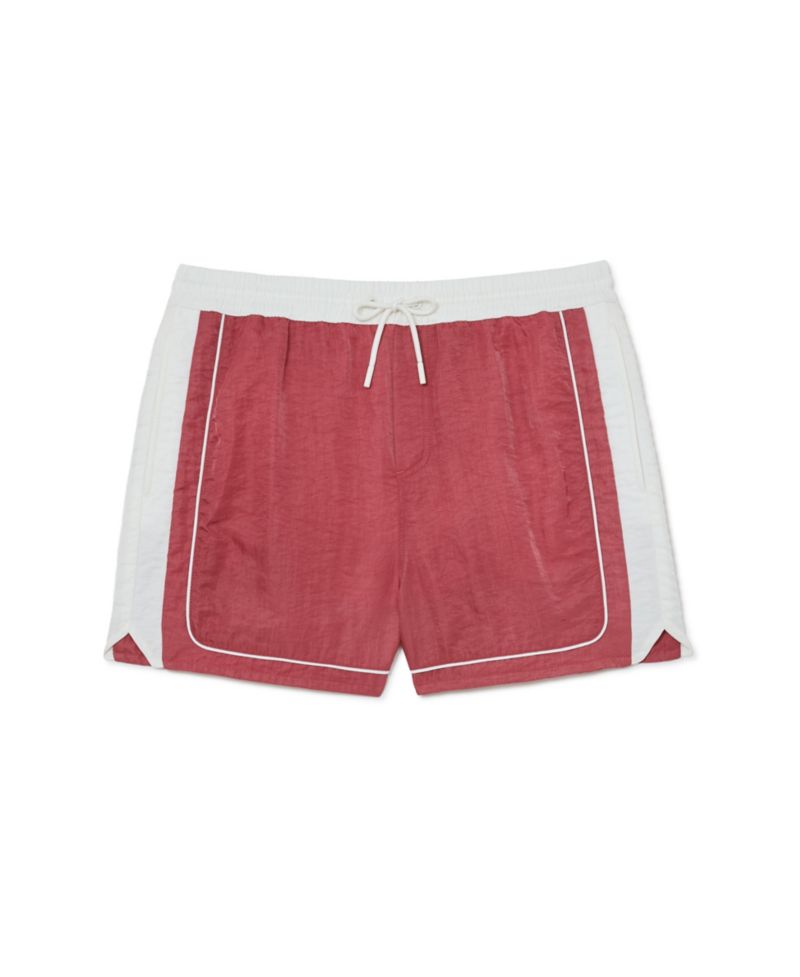 Men's Breeze Piped Detail Drawstring Swim Shorts