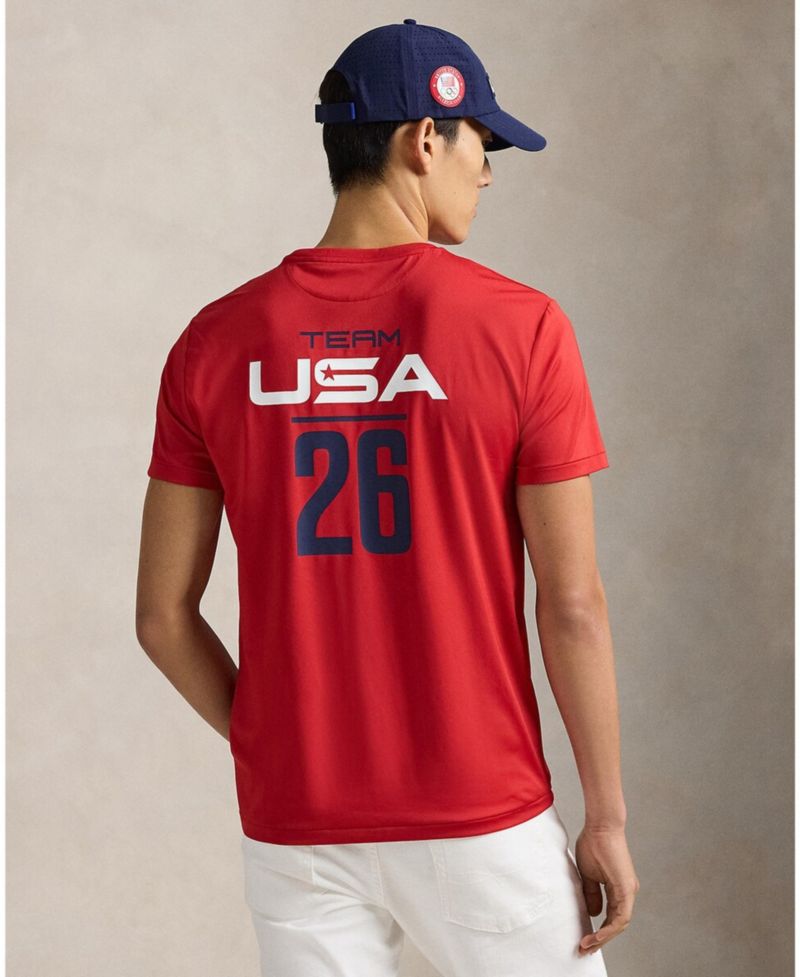 Men's Team USA Stretch Jersey T-Shirt