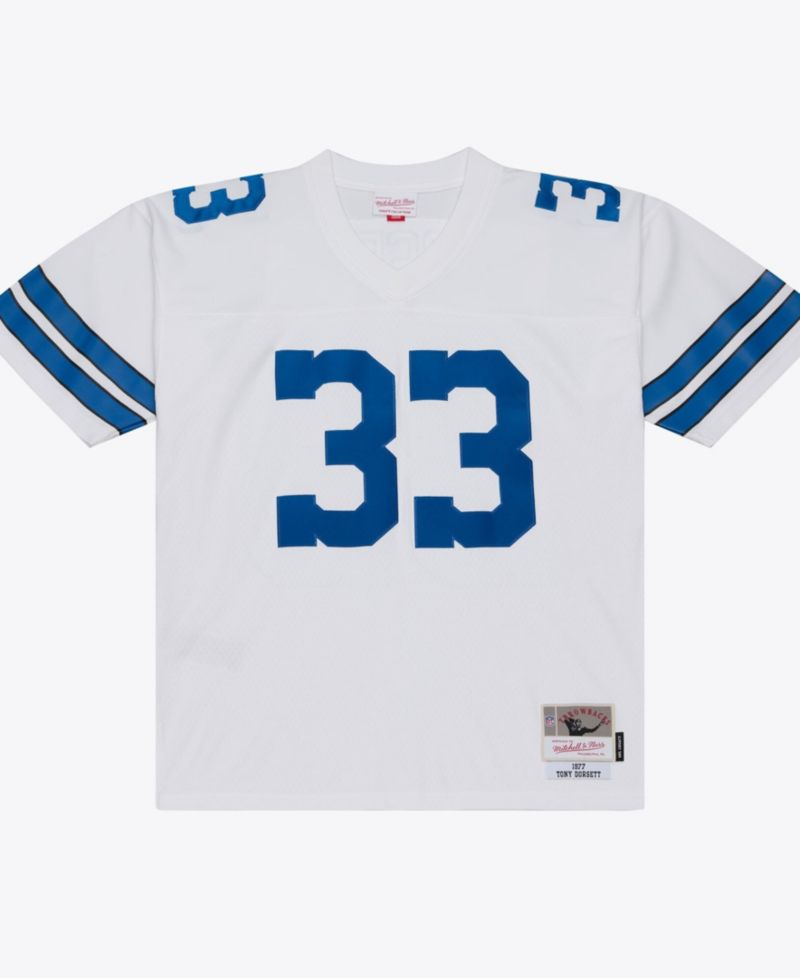 Men's Tony Dorsett White Dallas Cowboys Retired Legacy Replica Player Jersey