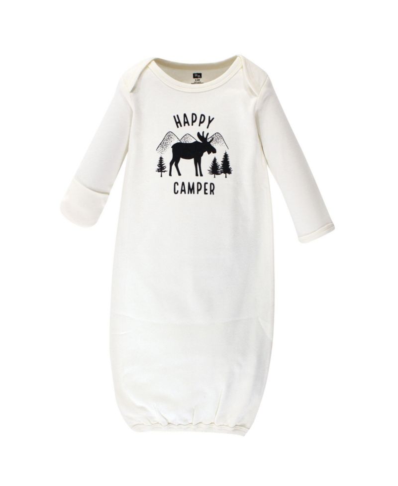 Baby Boys Hudson Unisex Very Soft Cotton Gowns