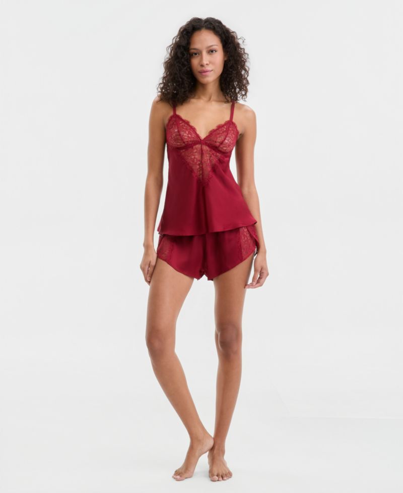 Women's It's On Lace Cami & Shorty