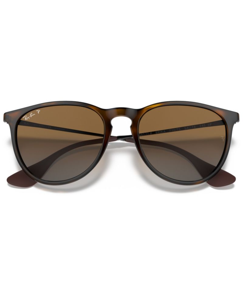 Unisex Polarized Erika Sunglasses, RB4171F Low Bridge Fit