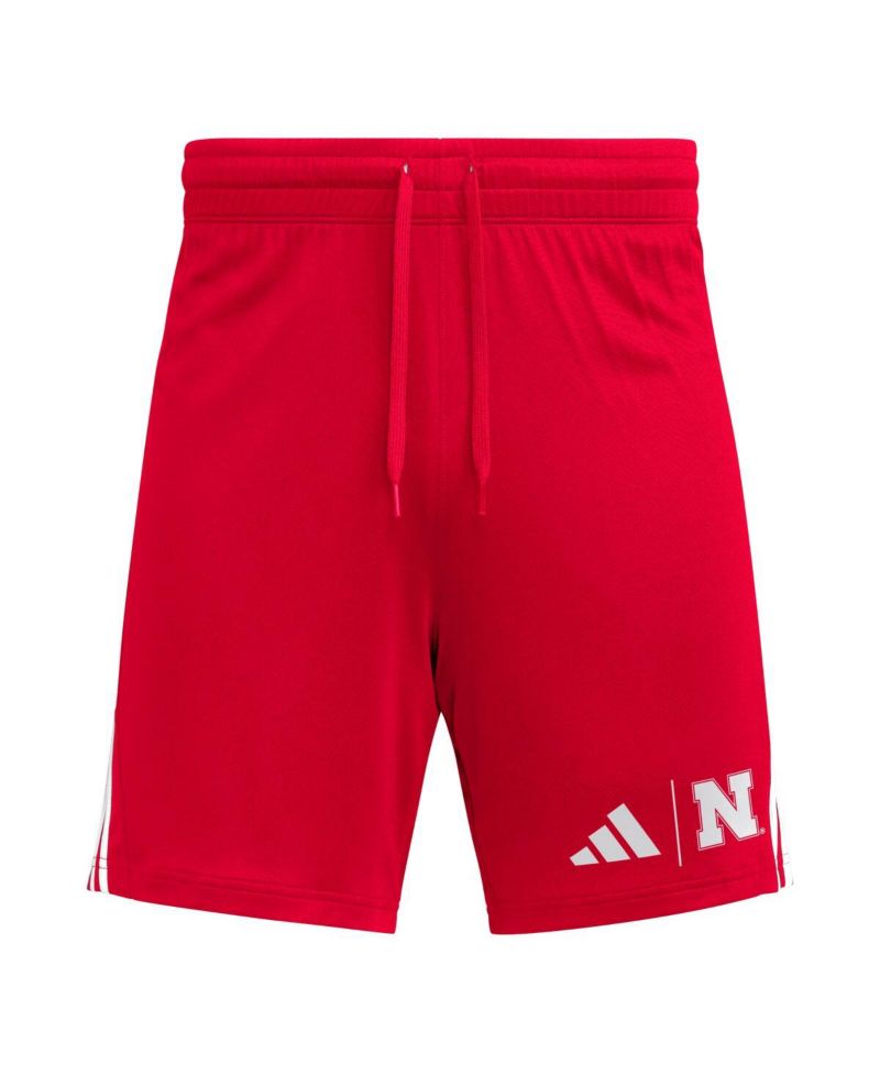 Men's Scarlet Nebraska Huskers AEROREADY 7" Shorts