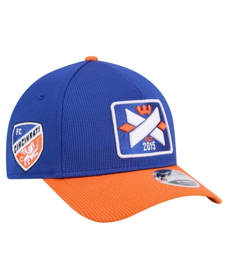 Men's Royal FC Cincinnati 2025 Jersey Hook 9FORTY M-Crown Adjustable Hat