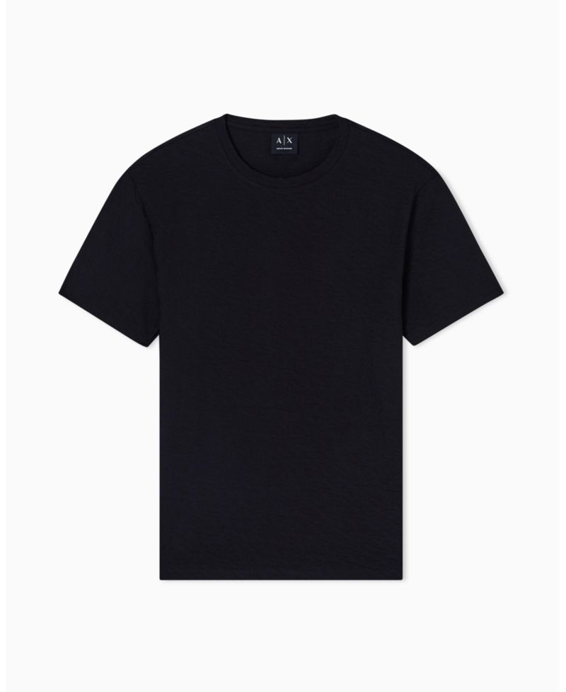 Men's Short Sleeve Mercerized Cotton All Over Logo T-Shirt
