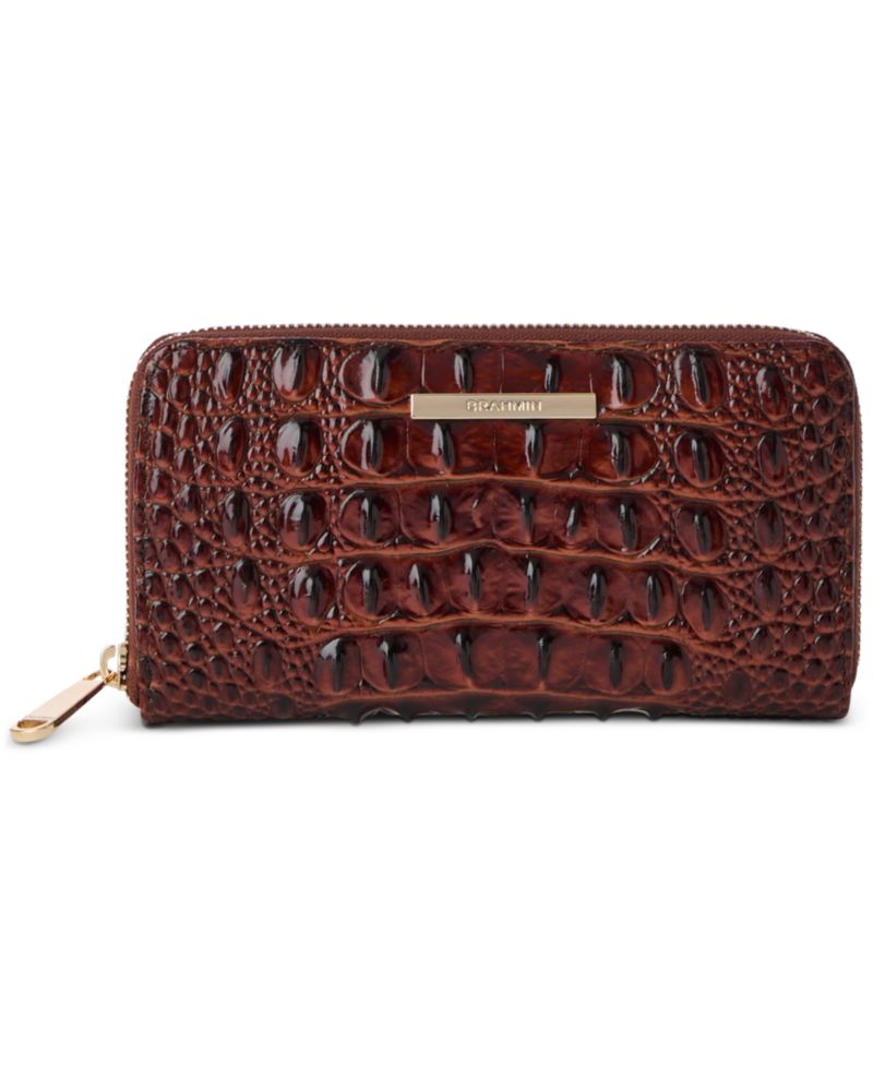 Suri Melbourne Leather Zip-Around Wallet