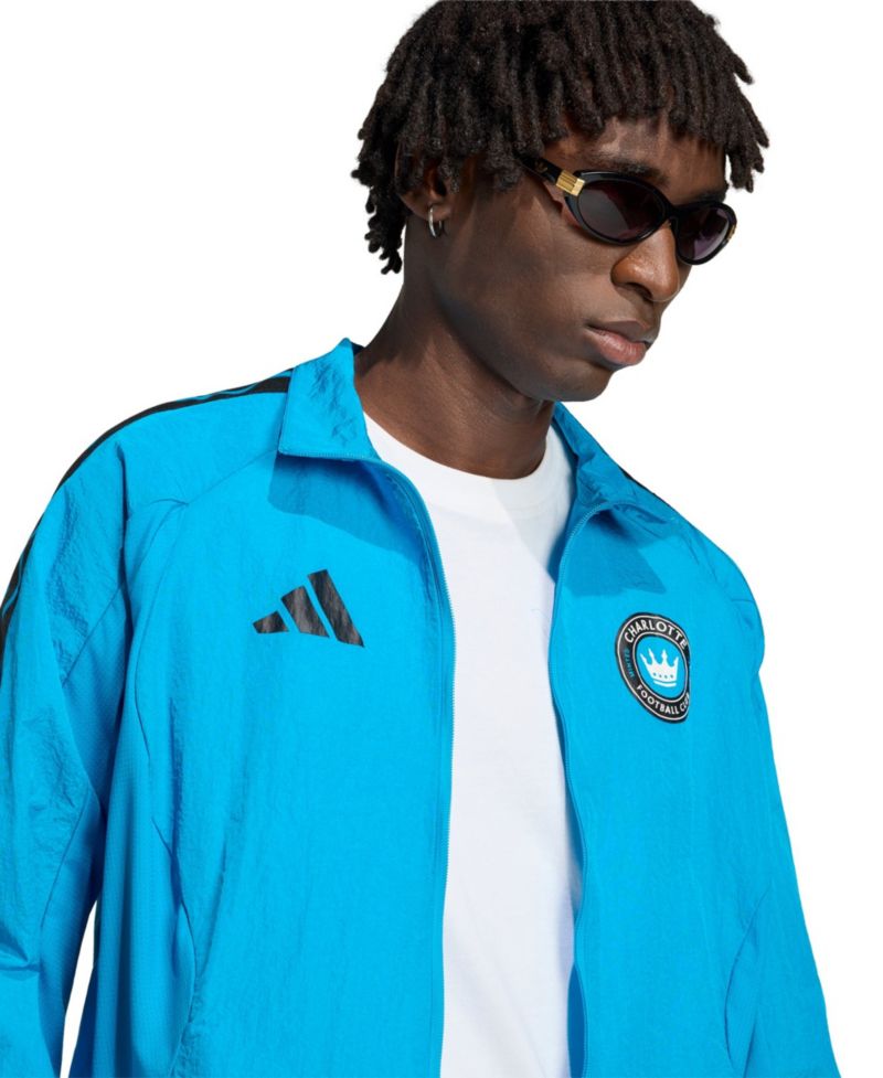 Men's Blue Charlotte FC 2026 Anthem Raglan Full-zip Jacket