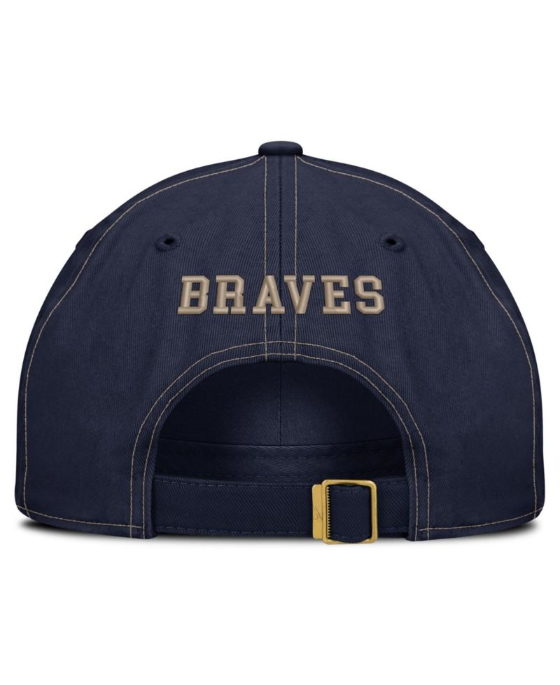 Men's Navy Atlanta Braves Father's Day Club Adjustable Hat