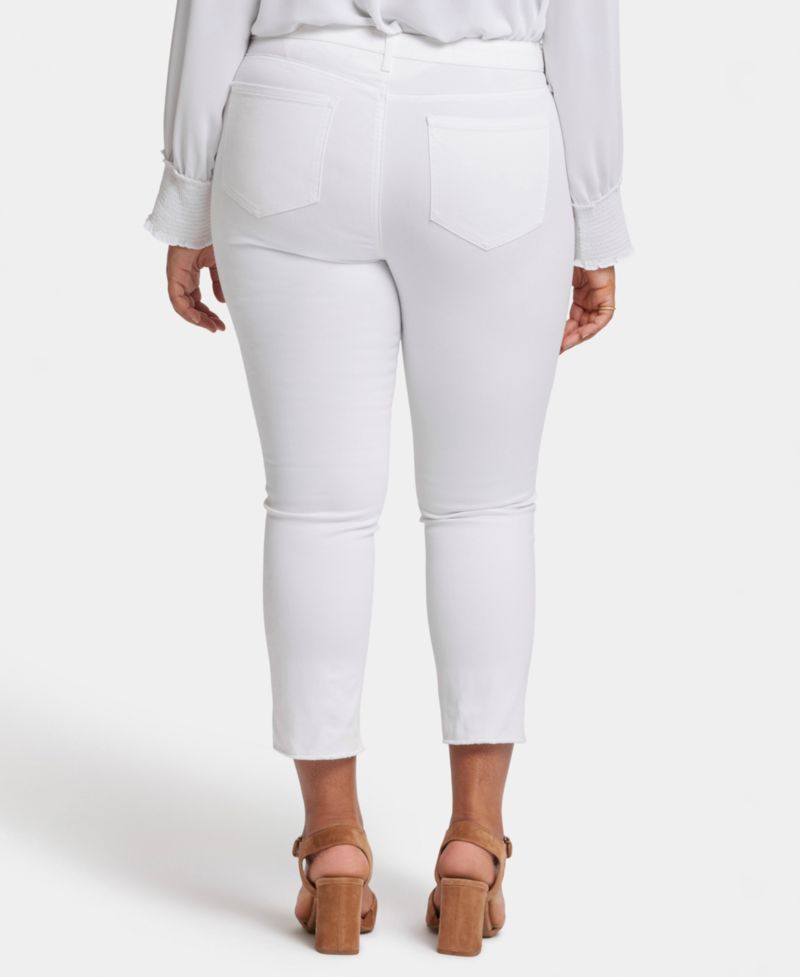 Plus Size Marilyn Straight Crop Jeans
