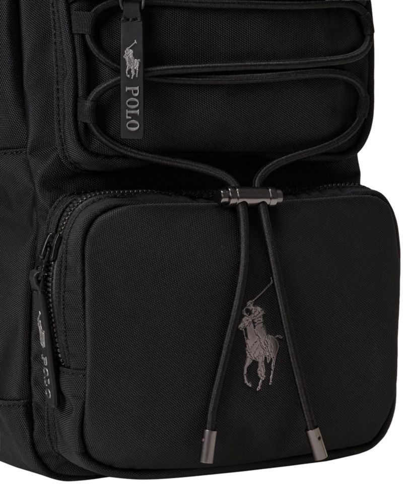 Men's Logo-Trim Crossbody Sling Bag