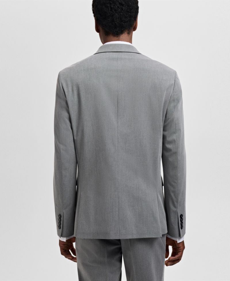 Men's Stretch Fabric Super Slim-Fit Suit Jacket
