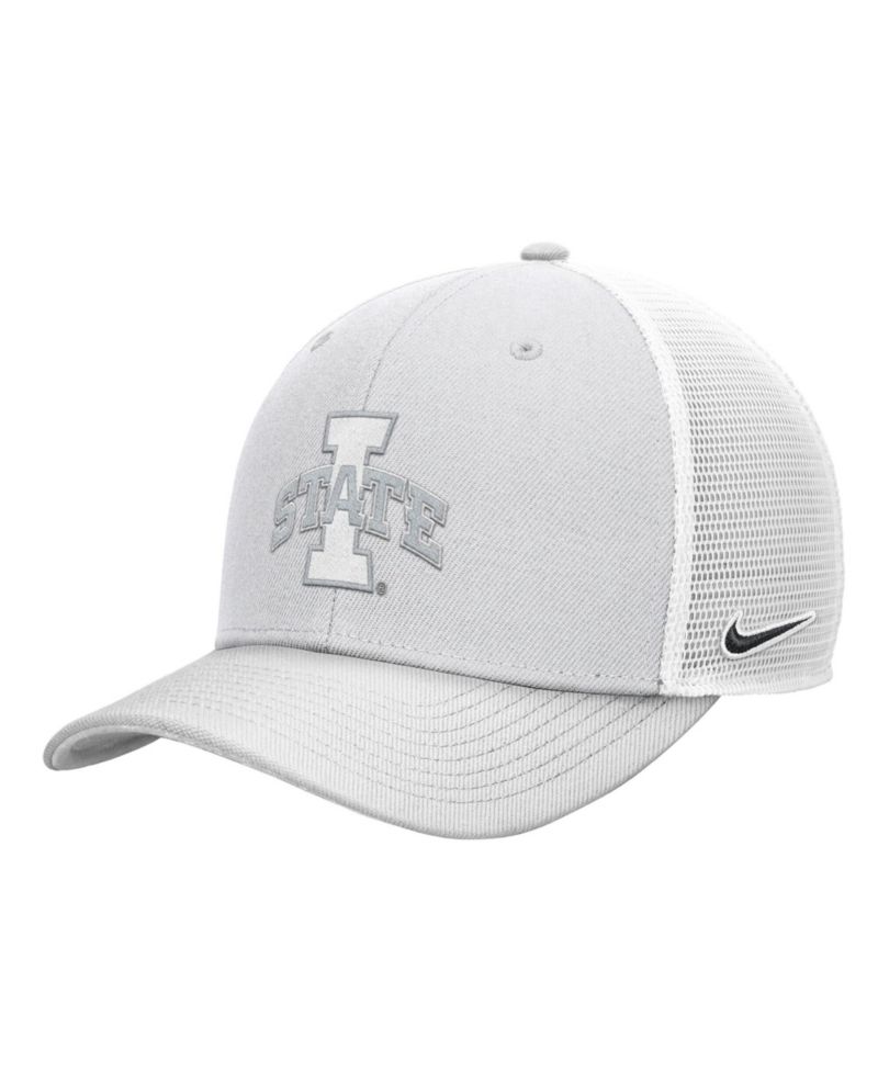 Men's and Women's Iowa State Cyclones 2026 Whiteout Rise Trucker Adjustable Hat