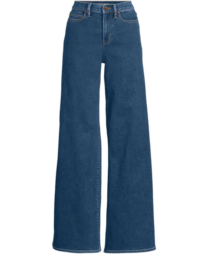 Women's Tall Recover Denim High Rise Extra Wide Leg Jeans