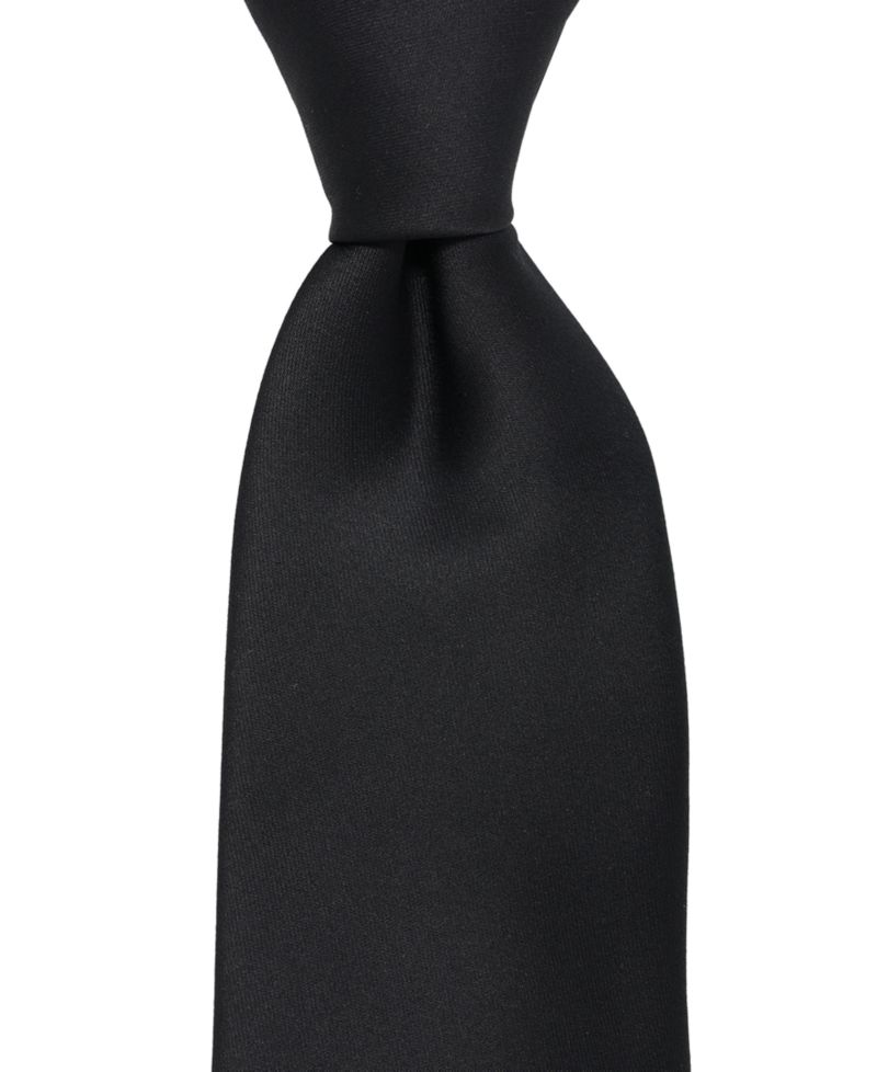 Men's Satin Solid Necktie