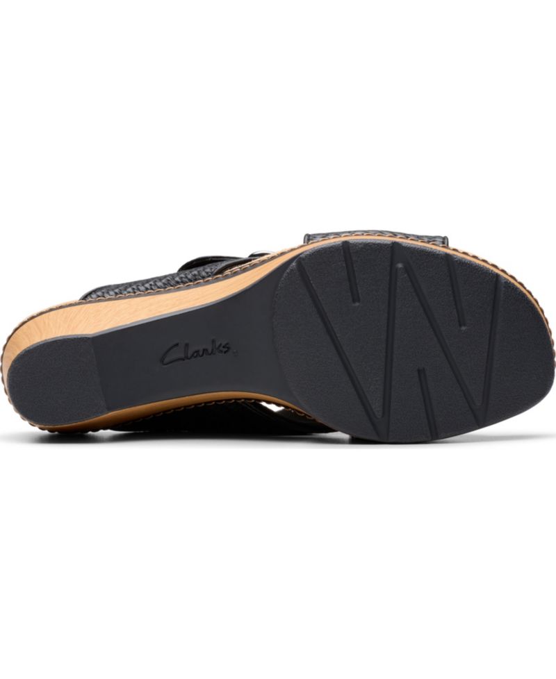 Seannah Nora Wedge Block Heel Sandals