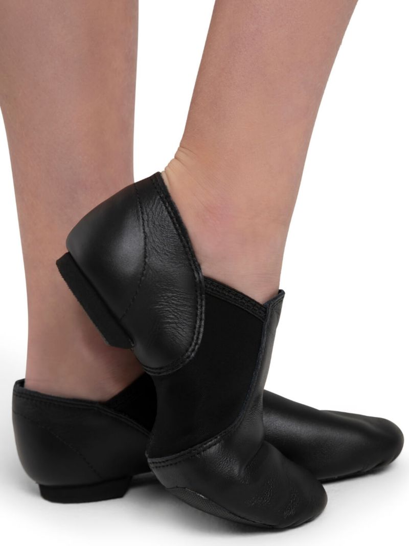 Girls E-Series Wide Jazz Slip On Shoes