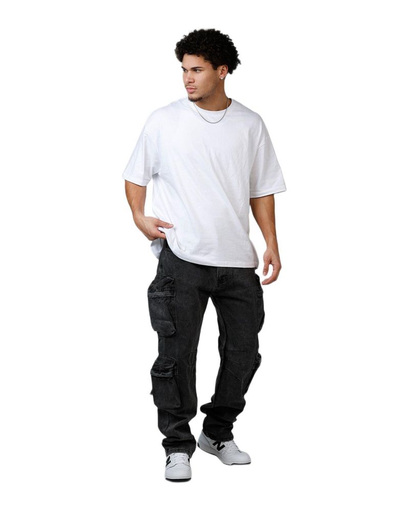 Men's Loiter V709 Wide Bellow Cargo Denim.