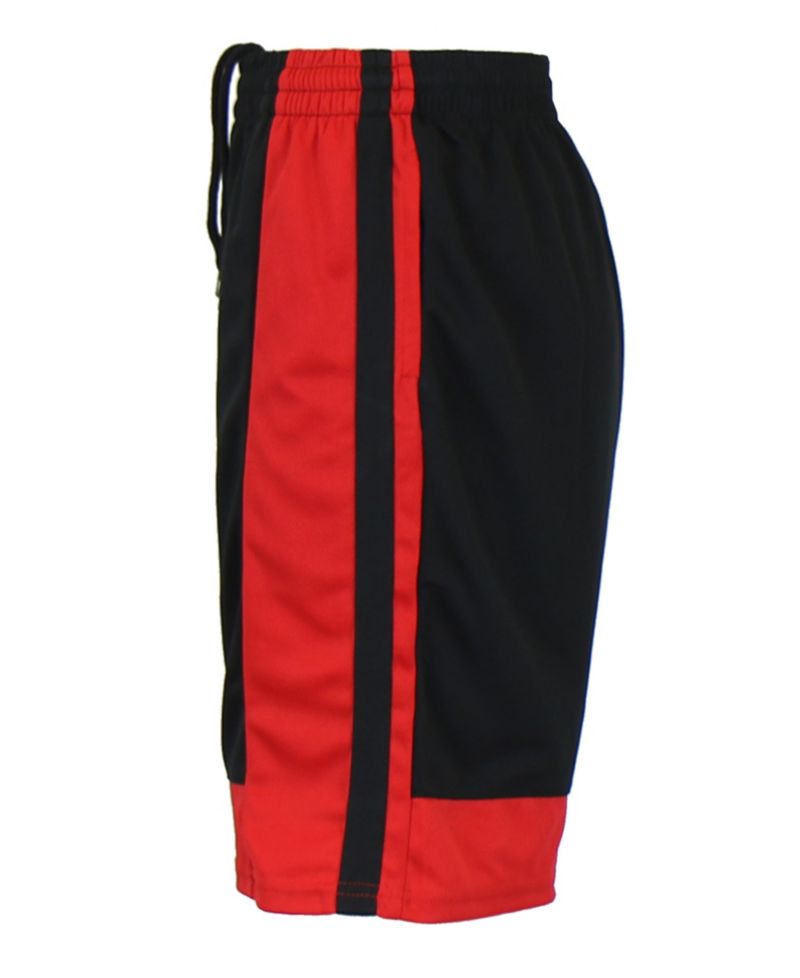 Men's Premium Active Moisture Wicking Workout Mesh Shorts With Trim