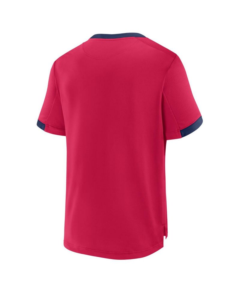 Men's Red St. Louis City SC Stoppage Time Striker T-Shirt