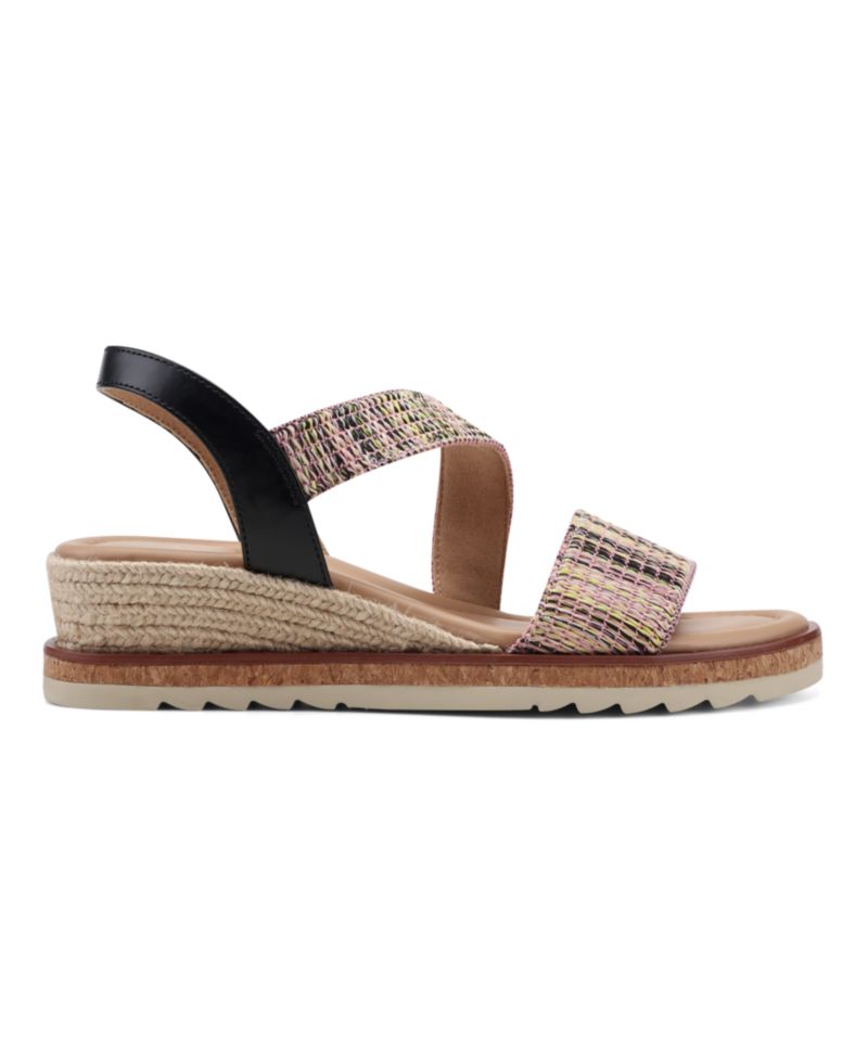 Women's Sabina Strappy Low Wedge Sandals