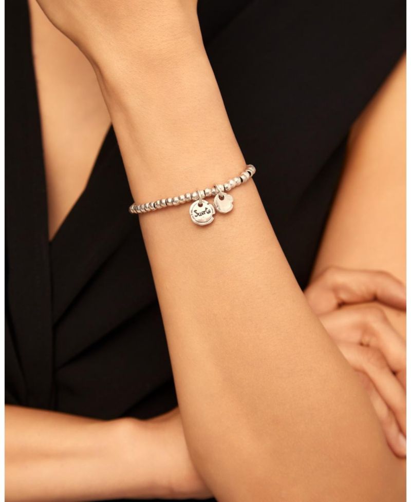 Sterling Silver Rounded Bead Bracelet