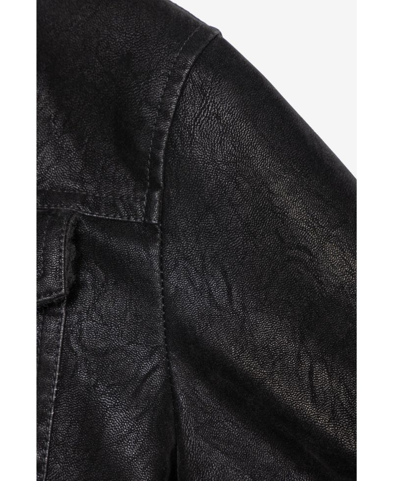Boys Faux Suede Ranger Jacket With Faux Shearling Lining