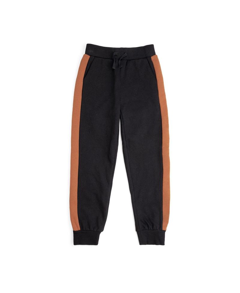 Boys' 4-20 Striped Pull-On Brushed Fleece-Lined Joggers