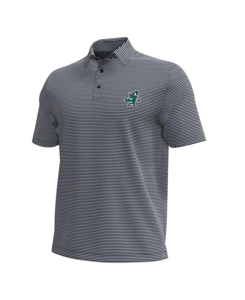 Men's Navy Notre Dame Fighting Irish Drive Stripe Polo