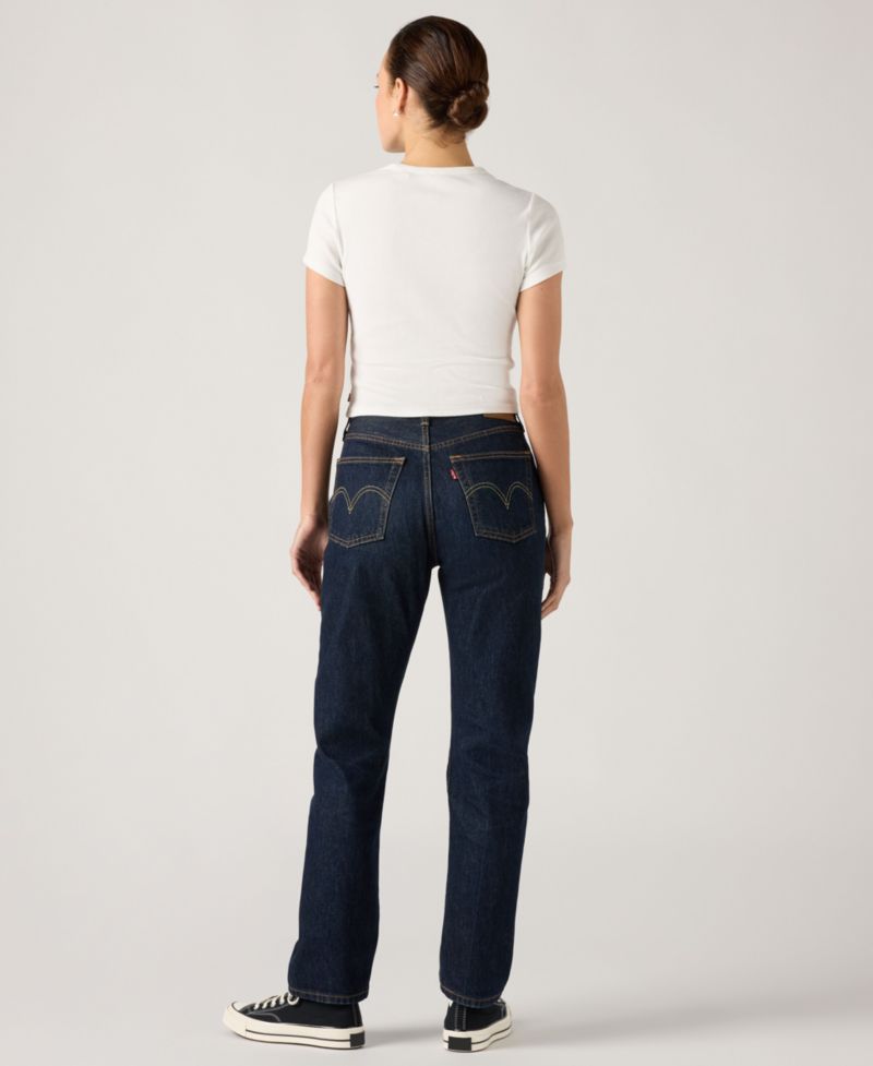 Trendy Plus Size 501 Original-Fit Straight-Leg Jeans